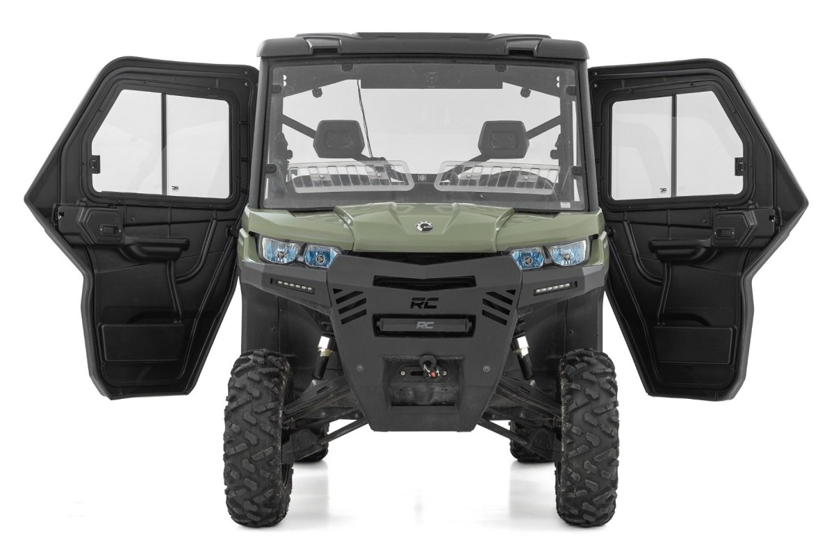 Can-Am Defender HD 9 UTV Side Doors - Rough Country - 2 Seater